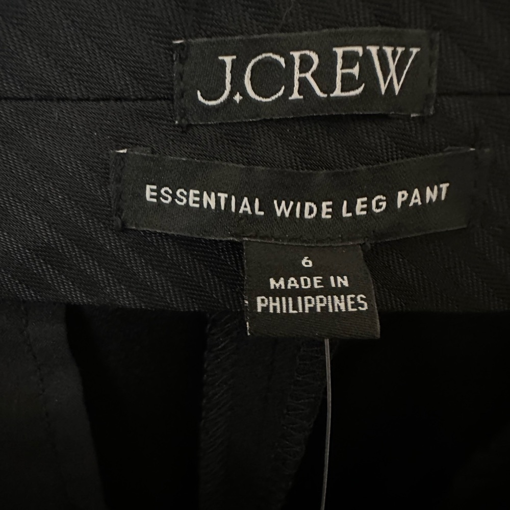 ⸻

J.Crew Black Dress Pants – Size 6 – NWT